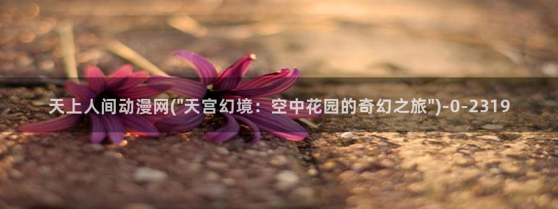 动漫培训：天上人间动漫网(\